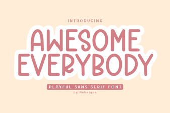 Awesome Everybody Font for Creative Projects & Design Ideas