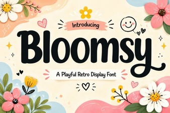 Bloomsy Font: Elegant Typography Projects
