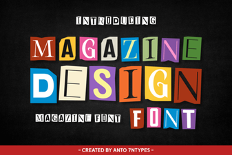 Creative Font Selection for Magazine Layouts