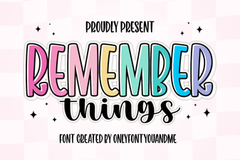 A Font to Improve Your Memory and Study Notes