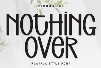 Where Font Font Ends: Design Without Overload