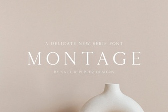 Montage Font: a Designer's Guide to Dynamic Typography